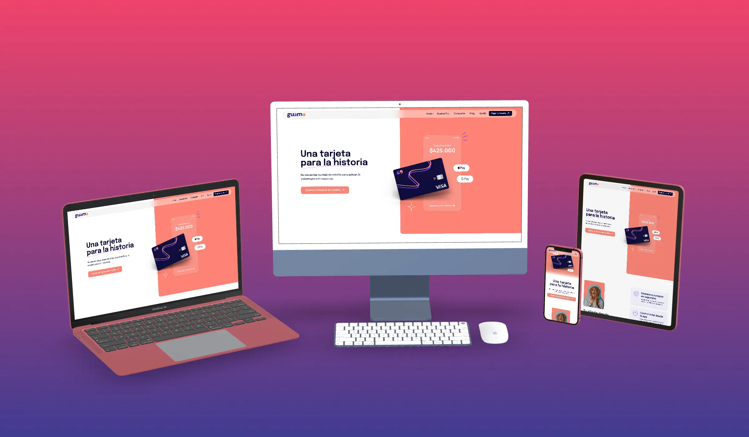 Guama Website Redesign